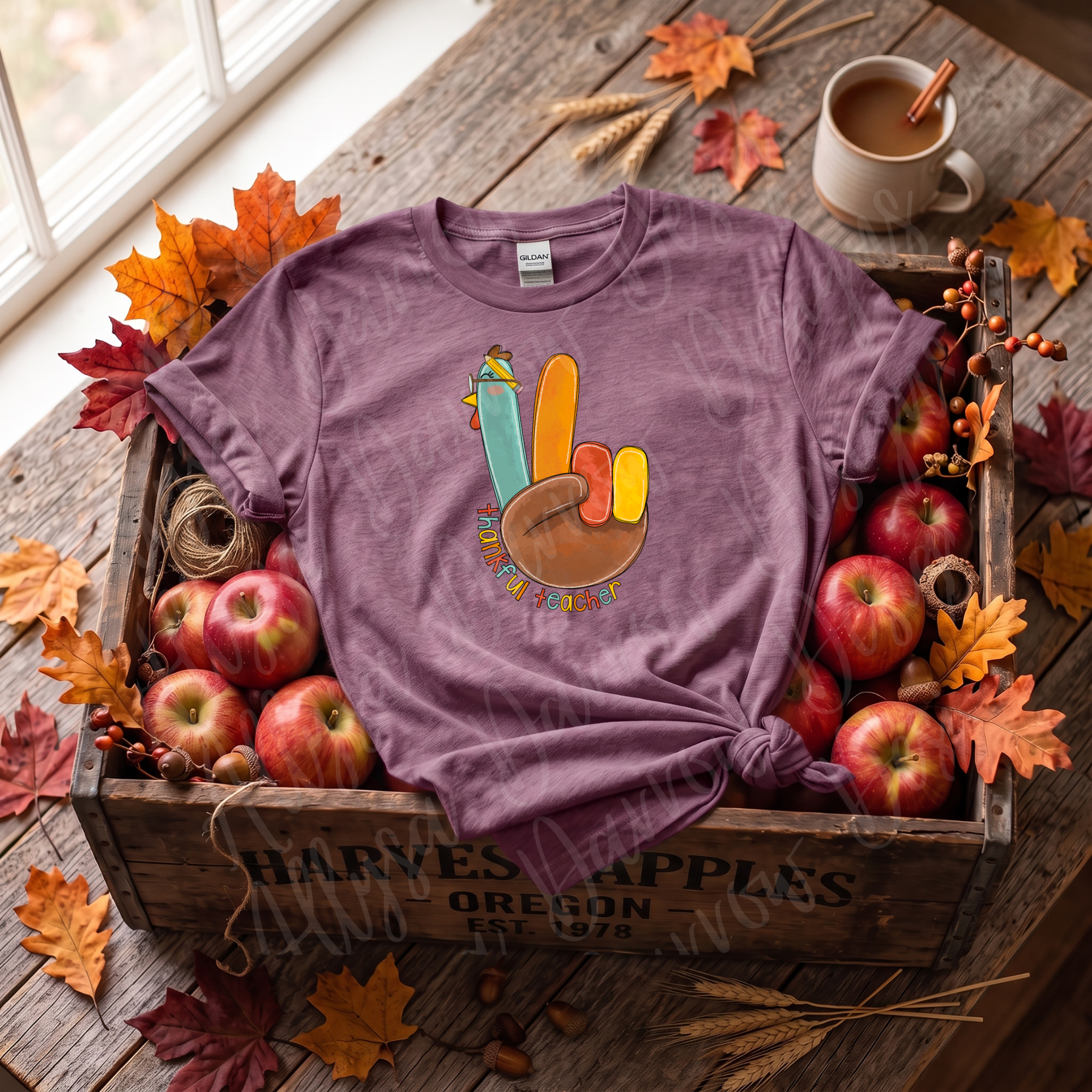 Thankful Teacher Turkey Hand
