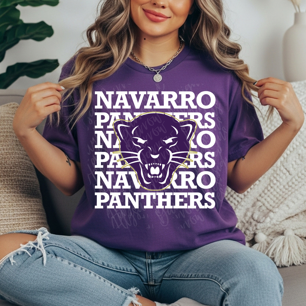 Panthers Repeated Print
